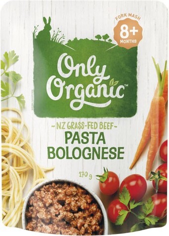 Woolworths Only organic baby food pouch 170g offer