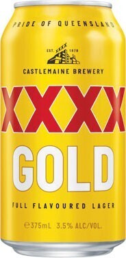 Woolworths Xxxx gold block cans 30x375ml offer