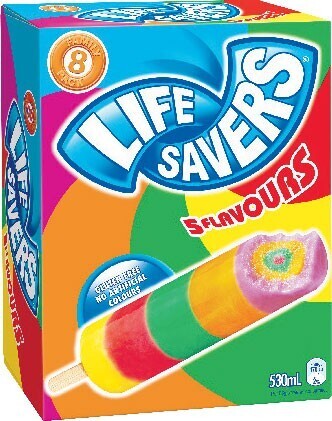 Woolworths Peters life savers 530ml pk 8 – from the freezer offer