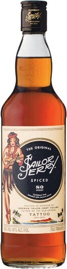 Woolworths Sailor jerry spiced caribbean rum 700ml offer