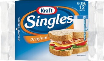 Woolworths Kraft singles 216g offer