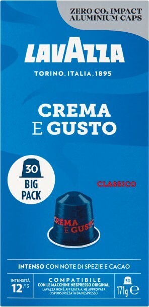Woolworths Lavazza nespresso compatible coffee capsules pk 30 offer