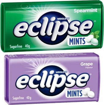 Coles Eclipse mints 40g offer