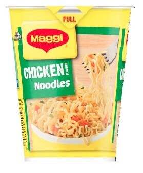 Coles Maggi noodle cups 58g-65g offer