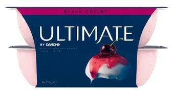 Coles Danone ultimate yoghurt 4x115g offer
