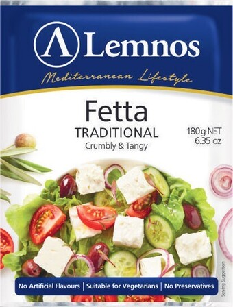 Coles Lemnos fetta 180g-200g offer