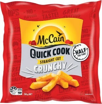 Coles Mccain quick cook chips 750g offer