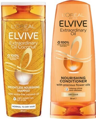 Coles L'oréal elvive shampoo or conditioner 300ml offer