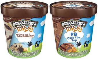 Coles Ben & jerry's tub 436ml-458ml offer