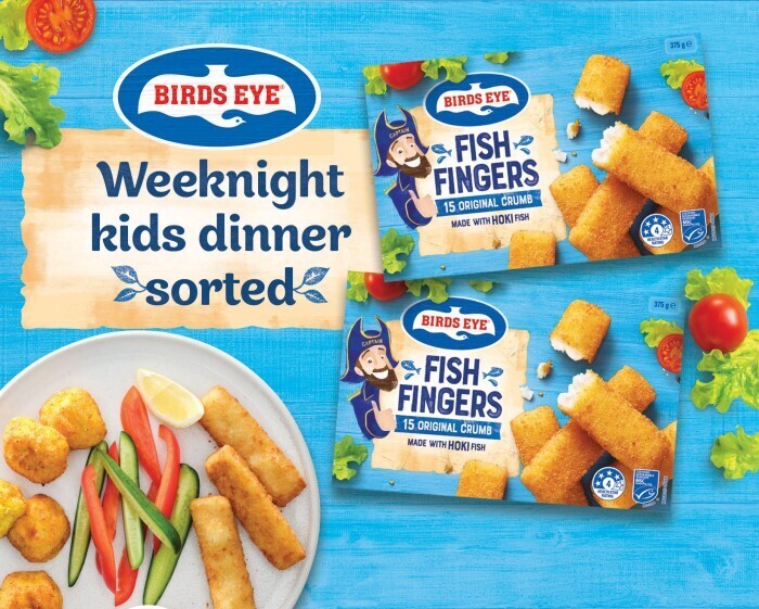Birds eye fish fingers 375g offer at Coles