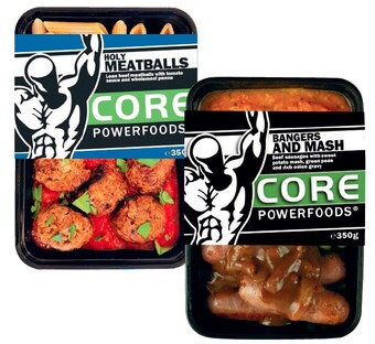 Coles Core powerfoods frozen meal 350g offer
