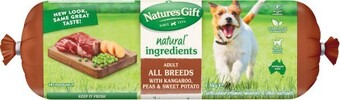 Coles Nature's gift deli roll dog food 1.4kg offer