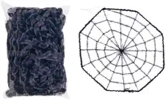 Coles Halloween spider treat bowl, hanging spider web, giant spider web or caution tape 3 pack offer