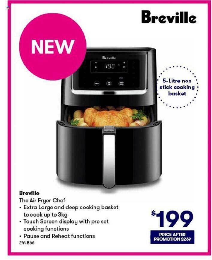 Breville the air fryer chef offer at BIG W