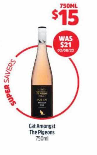 BWS Cat amongst the pigeons offer