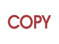Officeworks Deskmate Pre-Inked Office Stamps Copy Red offer