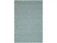 LivingStyles Natura Linzi Hand Woven Cotton Rug, 230x160cm, Chevron Sage offer