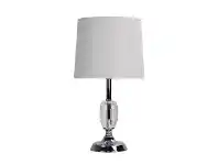 LivingStyles Maya III Crystal & Metal Base Table Lamp offer