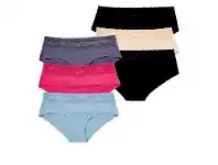 Harris Scarfe Sash & Rose 3pk Bonded Lace Waist Full Brief, Bikini or Waist Midi offer