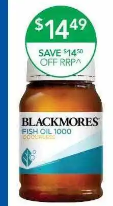 Terry White Blackmores fish oil 1000 offer