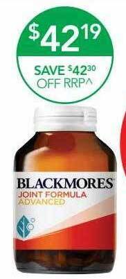 Terry White Blackmores joint formula advanced offer