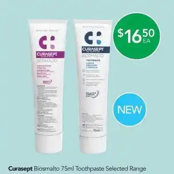 Curasept biosmalto toothpaste