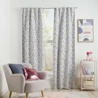 Spotlight Kids chloe raindrop blockout concealed tab top curtains offer