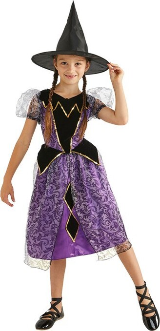 Spotlight 30% off spooky hollow kids witch dress purple offer