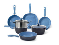 Harris Scarfe Smith+Nobel 7pc Stone Plus Cerulean Cookset offer
