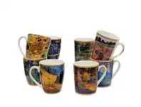 Harris Scarfe Casa Domani 4pc 400ml Impressions Mug Set offer