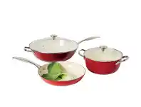 Harris Scarfe Smith+Nobel Light Weight Cast Iron Red offer