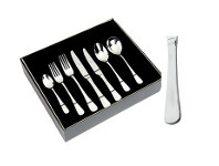 Harris Scarfe Stanley Rogers 42pc Baguette 18/10 Cutlery Set offer