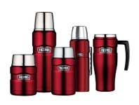 Harris Scarfe Thermos King Stainless Steel Red offer