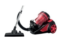 Harris Scarfe Prinetti 2400W Bagless Vacuum Red offer