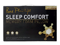 Harris Scarfe Bas Phillips Sleep Comfort Memory Foam Pillow Standard or Contour offer