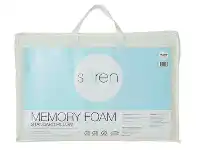 Harris Scarfe Soren Memory Foam Pillow Standard, Contour, Charcoal Infused or Gel Infused offer