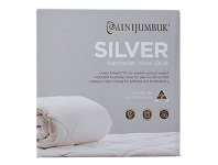 Harris Scarfe Minijumbuk Silver 400GSM Australian Wool Quilt offer