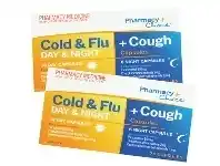 Cincotta Chemist Pharmacy Choice Cold & Flu + Cough Day & Night PE 24 Capsules offer