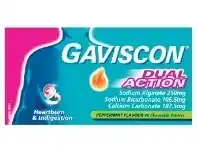 Cincotta Chemist Gaviscon Dual Action Chewable Tablets 48 Pack offer