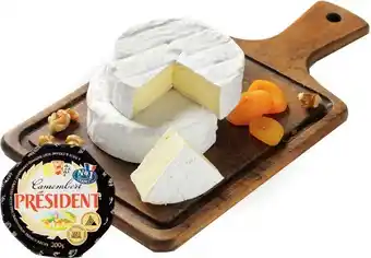 Président Brie or Camembert Cheese 200g