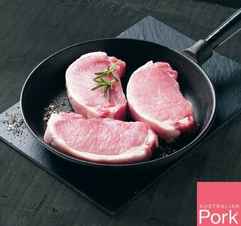 IGA Australian Pork Medallion Steaks offer