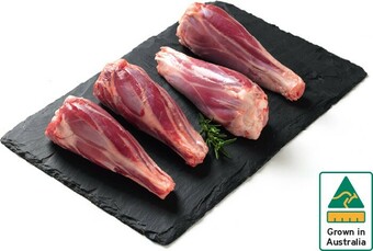 IGA Australian Lamb Shanks offer
