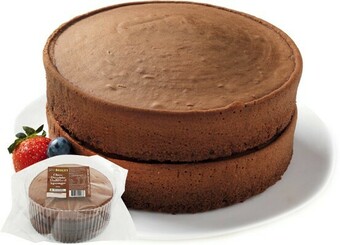 IGA Your Bakery Chocolate or Vanilla Double Unfilled Sponge Cake 460g offer
