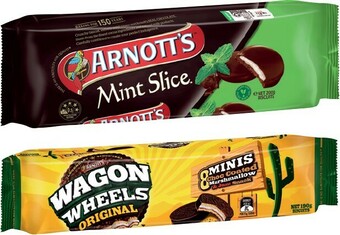 IGA Arnott's TeeVee Snacks or Chocolate Biscuits 160-250g Selected Varieties offer