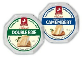 IGA Unicorn Camembert, Double or Triple Brie Cheese 125g offer