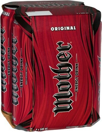 IGA Mother Energy Drink 4x500mL Selected Varieties offer