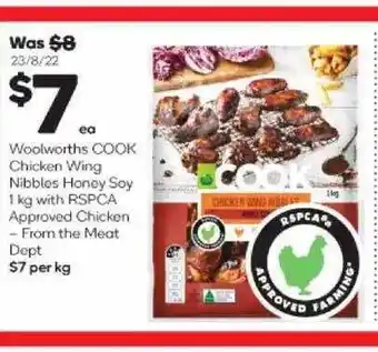 Woolworths Woolworths cook chicken wings offer