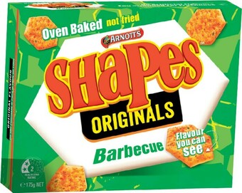 IGA Arnott's Shapes 140-190g Selected Varieties offer