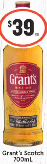 Grant's Scotch 700ml