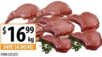 Supabarn Pork Cutlets offer